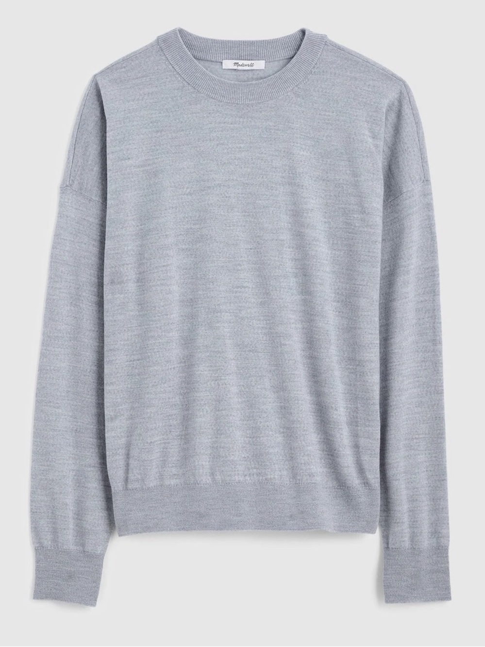 Madewell Drop-Shoulder Sweater in Merino Wool, NWT